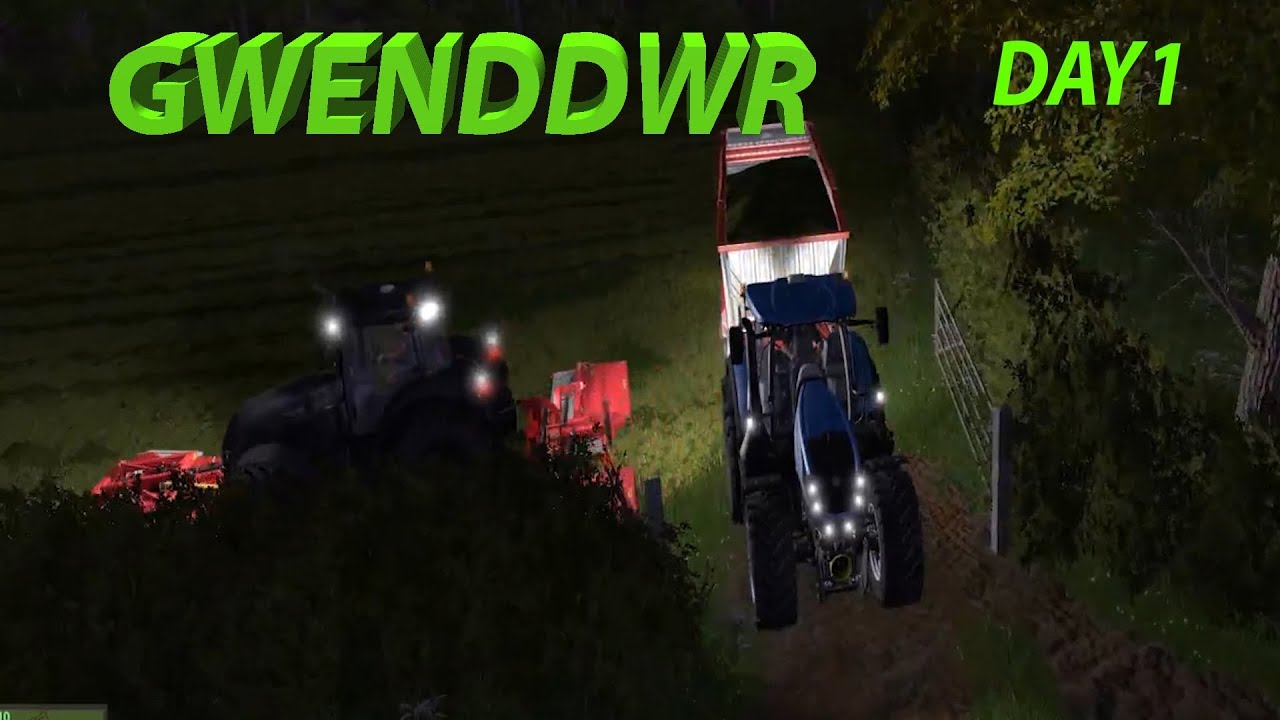 A Day On The Farm Gwenddwr Day 1 Farming Simulator 17
