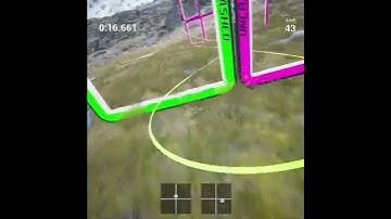 FPV Simulator. Gold in Arctic Island - East Race (Ranked Race mode with official drone settings)