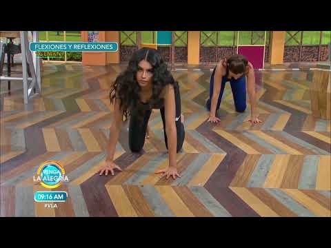 Krystal Silva, Cynthia Rodriguez y Tababa Jalil Yoga