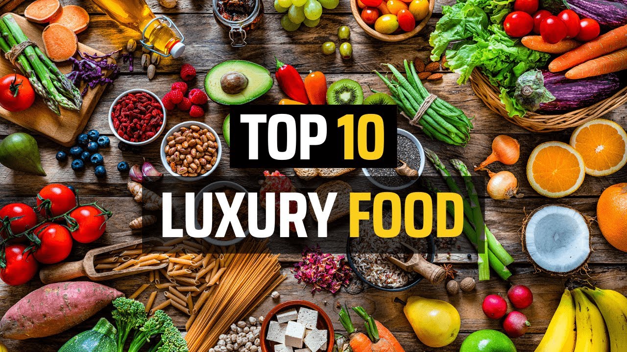 Top 10 Luxury Food in World | Most Expensive Food in World | Luxury LIfe Secrets