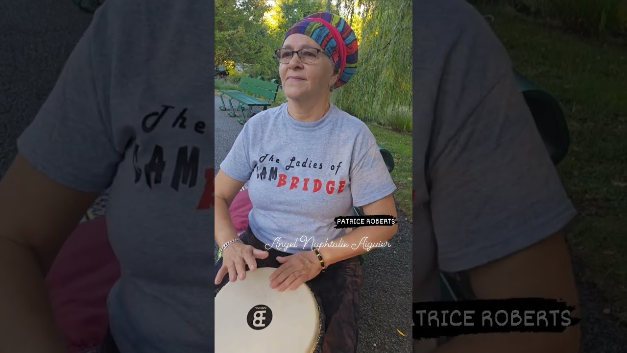 AngelNaphtalie:Djembe Practice. with: Patrice Roberts''Carry On'.