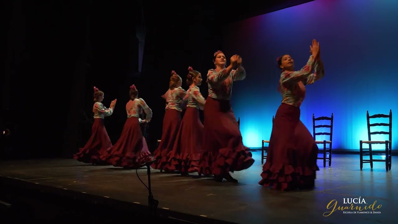 Flamenco niñas 2  Bulería. Fin de Curso 2023. Escuela Lucía Guarnido