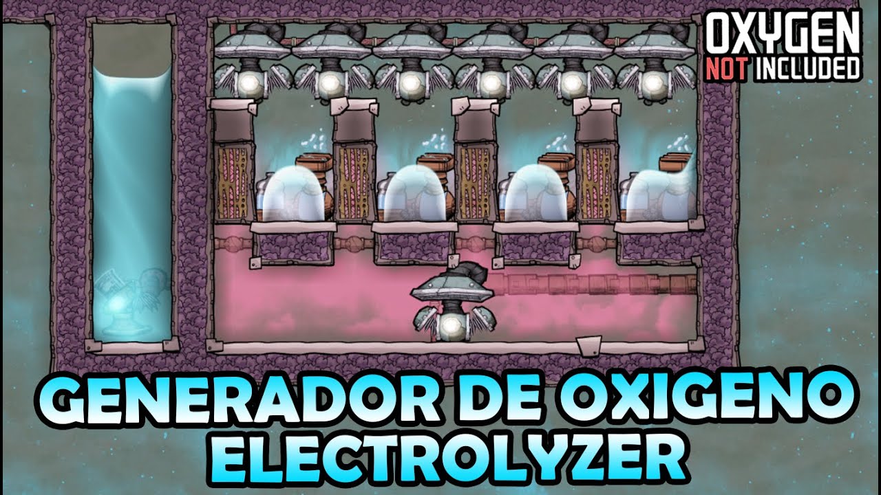 GENERADOR DE OXIGENO ELECTROLYZER Oxygen Not Included Tutorial Guia