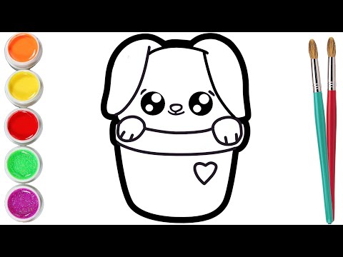How to draw a bunny | drawing for kids | Как нарисовать зайчика | простой рисунок для детей