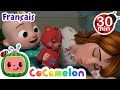 Chanson de sommeil  cocomelon en franais  chansons pour bbs