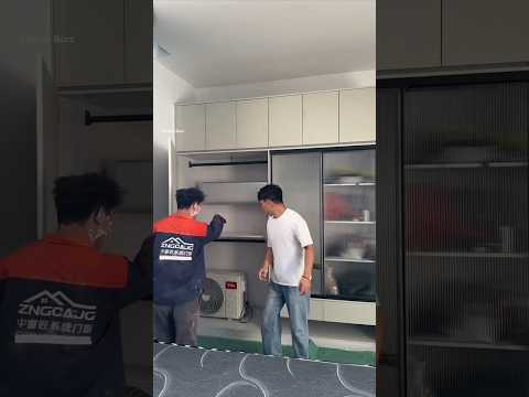 When the Owner Came to Check the House — the AC was Fitted Inside the Cupboard