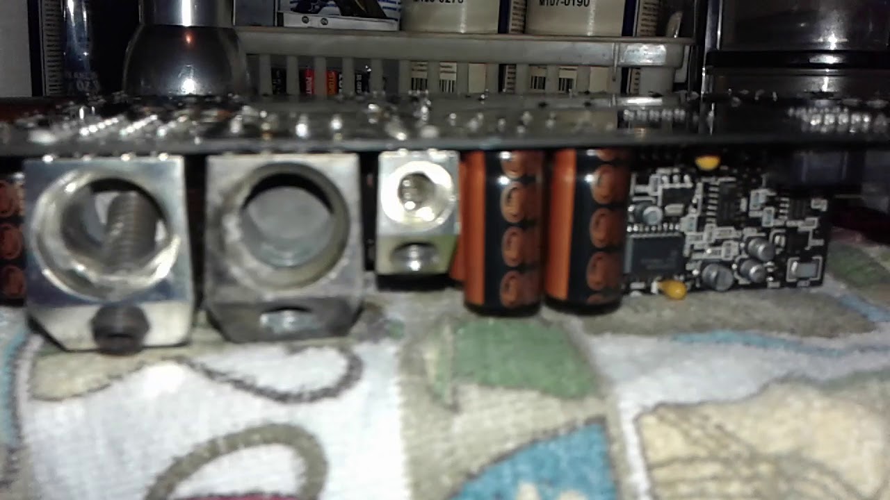 Rockford Fosgate 2500 bdcp amp repair part 2.2 YouTube