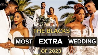 FLASHBACK To The Most Extra Wedding of 2023 - Top Highlights From KJ Smith and Skyh Black Wedding