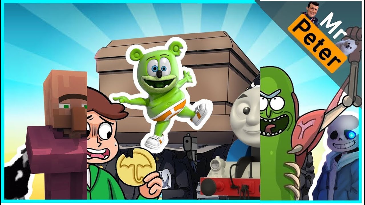 Multimix - Villager News, Squid Game Logic, Thomas & Friends, And Rick And Morty - Pickle Rick