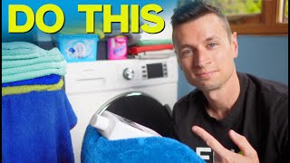 HOW TO WASH MICROFIBER TOWELS PROPERLY