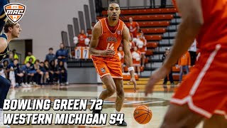 MAC MBB: Bowling Green Highlights vs. Western Michigan | 1.20.26