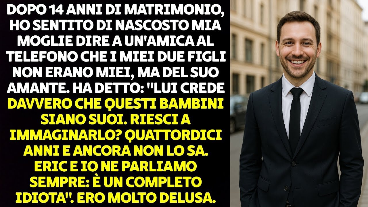 DOPO 14 ANNI DI MATRIMONIO, HO SCOPERTO CHE I MIEI FIGLI NON ERANO MIEI