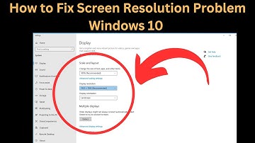 How to Fix Screen Resolution Problem Windows 10 (2023) Easy Method