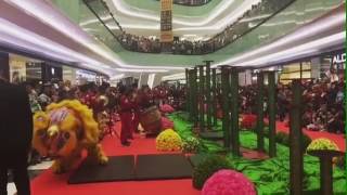 Barongsai Kong Ha Hong performance @ Lippo Mall Puri Imlek 2017
