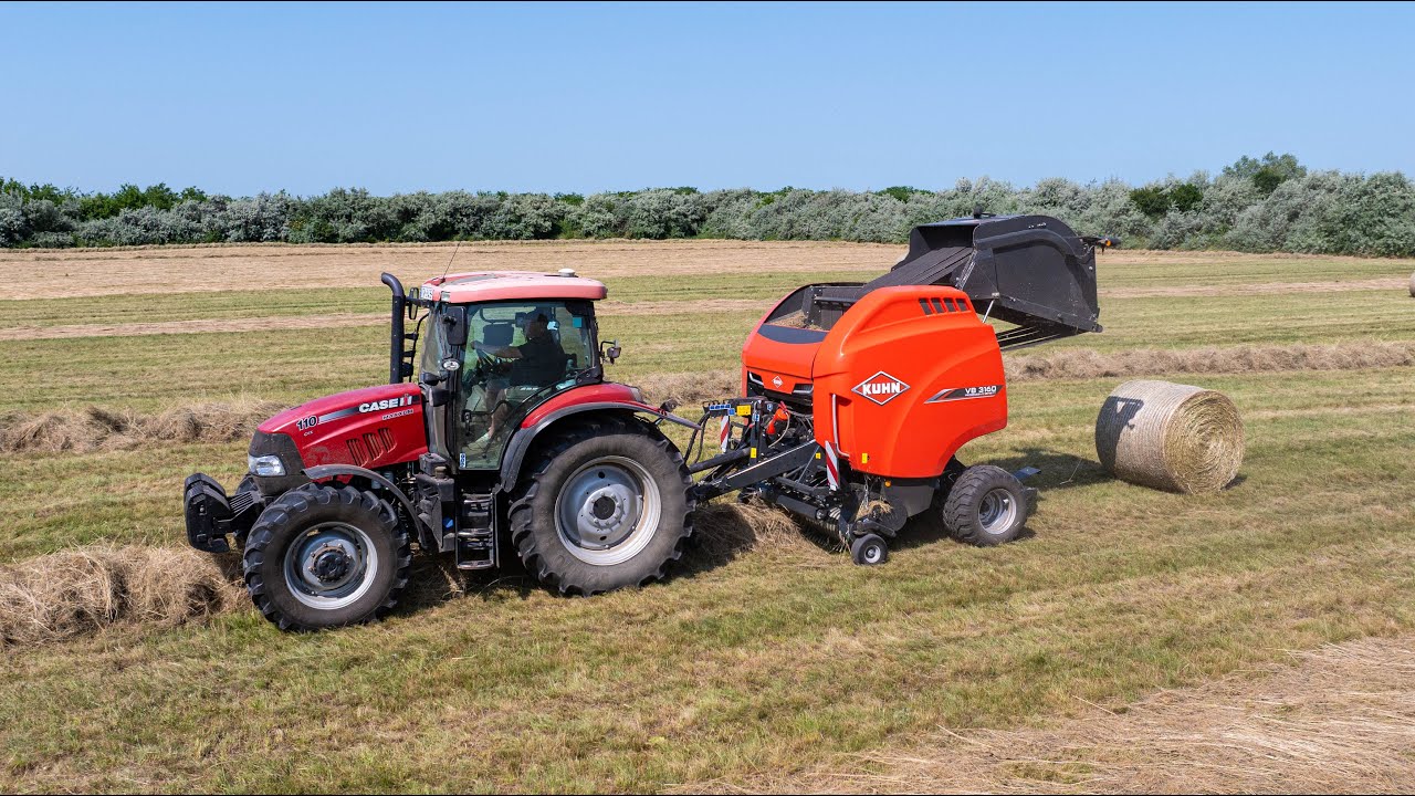 KUHN VB 3160 bálázó 3 év garanciával | Demo + első tapasztalatok