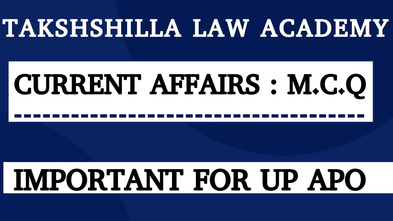 general studies # CURRENT AFFAIRS # up apo 2022 I up apo preparation