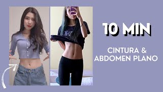 Cómo Hago Para Tener La Cintura Delgada? Cintura Y Abdomen En 10 Minutos I Hanna Coreana