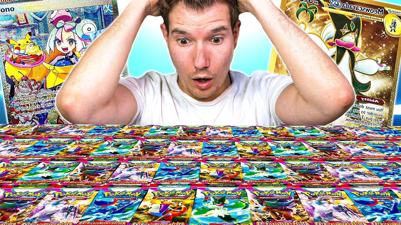 Das RIESEN 100 Booster Opening! 🔥😱 Entwicklungen in Paldea