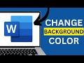How to Change the Background Color of a Single Page in Word