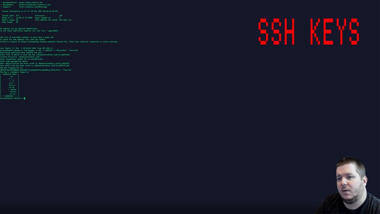 How to create SSH keys for your Linux server! 