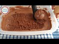 😎Günlerce beklemek yok❌SADECE 4 malzemeyle En kolayından✅En lezzetlisinden kakaolu dondurma tarifi✔