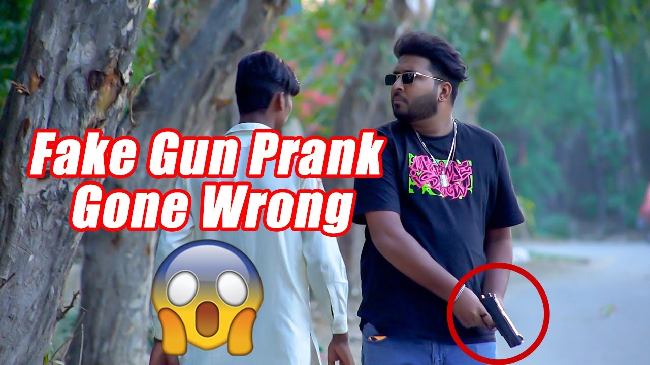 Fake G-U-N Prank | Prank Gone Wrong @sharik shah