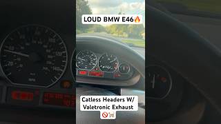 SCREAMING E46 330i W/Catless Headers and Valvetronic Exhaust (Pull) #pov #bmw #e46 #330i