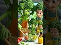 Vegetables Preparing Food Animated Video |