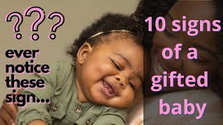 10 SIGNS of an INTELLIGENT BABY - HOW TO recognize HIGHER IQ in babies. WATCH OUT!