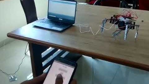 Hexapod:Bluetooth Controlled - Project from skyfi Labs by Shankari Venkatesh