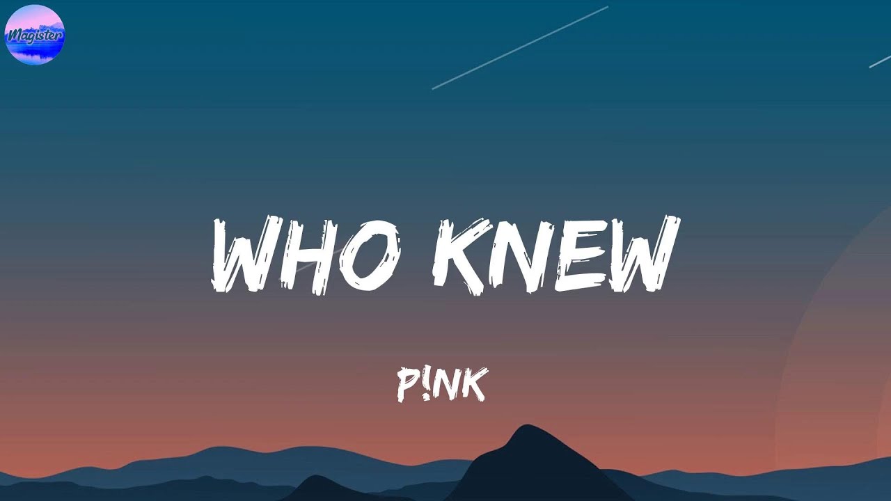 WHO KNEW main image 0