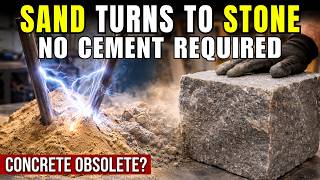 A $6 Process Turns Sand Into Stone Stronger Than Concrete. No Cement No Mixing. Industry Buried This