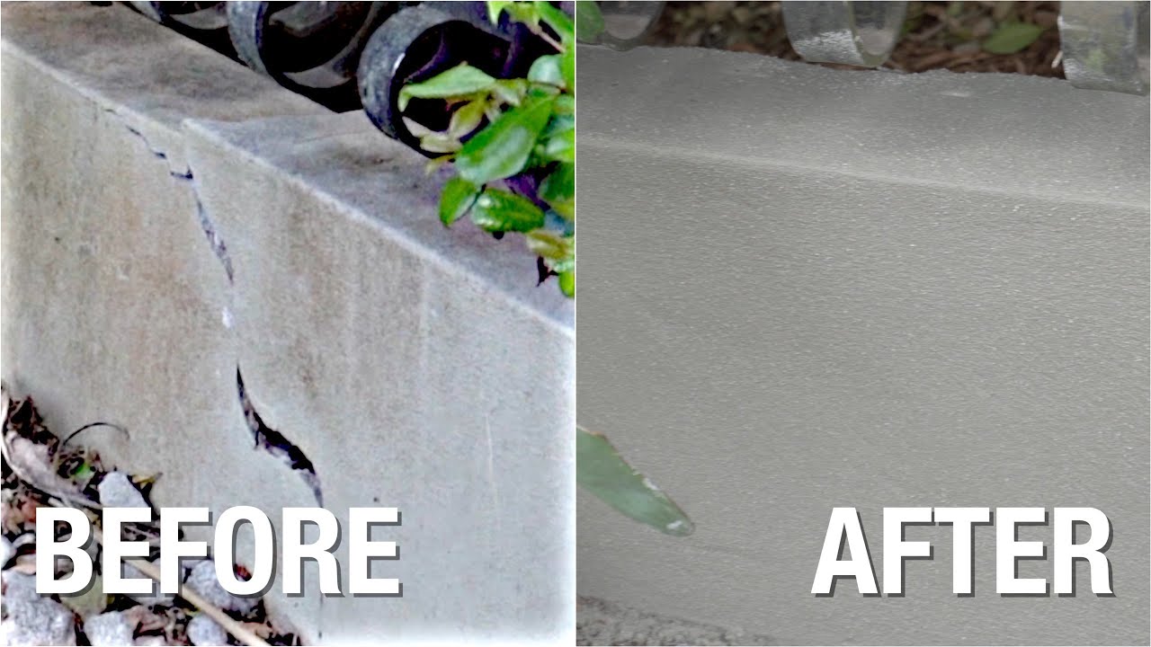 How to Fix and Repair Crack in Brick Fence Walls | DIY Home Improvement ...