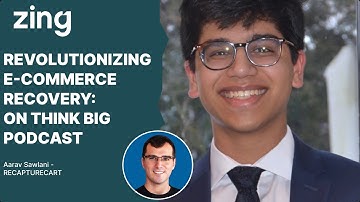 Revolutionizing Ecommerce Recovery: A Conversation With Aarav Sawlani | Think Big With Dan & Qasim
