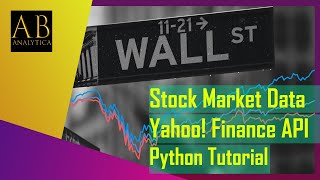 Yahoo finance Tutorial: How to obtain stock market data in python using yfinance package