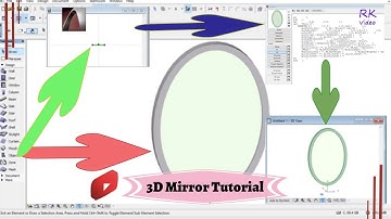 | #Archicad #Tutorial | - | #Amazing #technique to #generate #code of #3d #mirror #model |