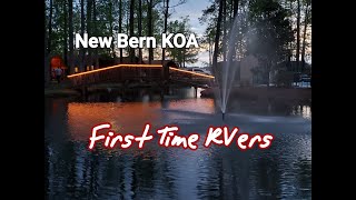 Rejuvenated New Bern KOA, Easter Weekend Fun, First Time Saving A Turtle