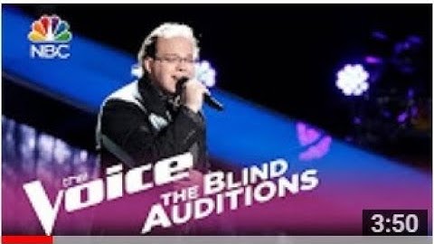 The Voice 2017 Blind Audition White Guy Lucas Holliday  This woman works  The Voice 2017 Auditions
