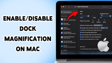 How To Enable/Disable Dock Magnification On Mac 2025 | Customize MacBook Dock [Tutorial]
