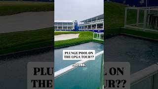 There’s a FAKE POND at the LPGA event this week? 💀