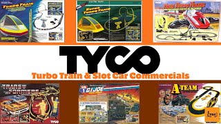 Tyco Train Set Commercials | Turbo Train & Slot Car  – 1980s Super Turbo, A-Team & G.I. Joe US-1 Ads