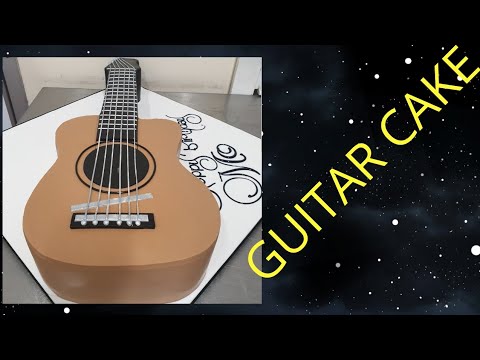 GUITAR CAKE Learn how to make