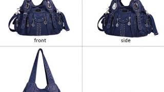 Handbags for Ladies Bags Women Soft Leather Hobo Shoulder Bag Top-handle Zipper Purses screenshot 3