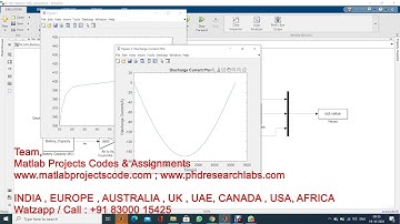 Battery State of Charge and plot the State of Charge and Voltage values || SOC || Battery SOC
