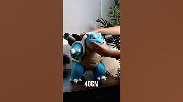 This is how much it cost me to 3D print my Blastoise 😔 #3dprinting