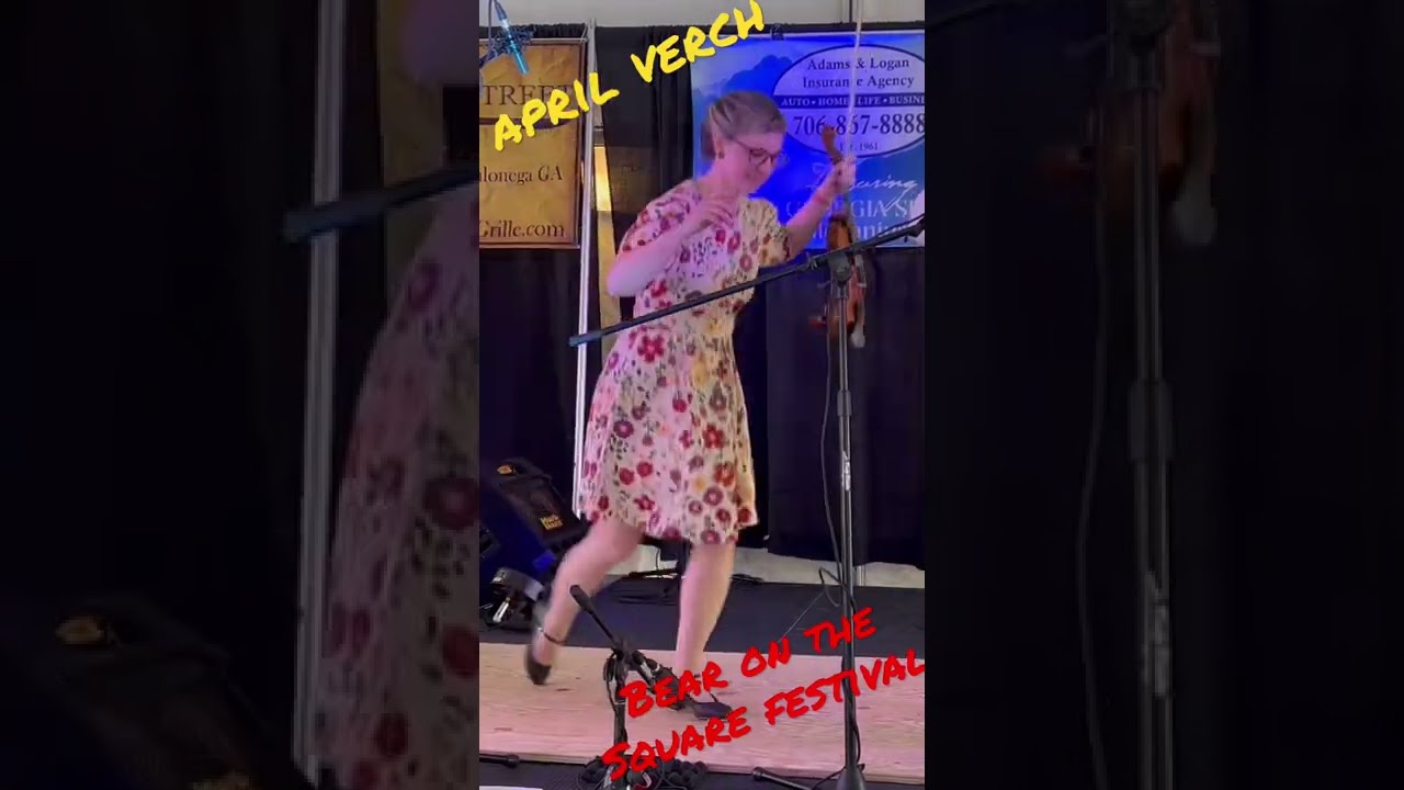 April Verch - Bluegrass Dance Break - Bear on the Square 2022