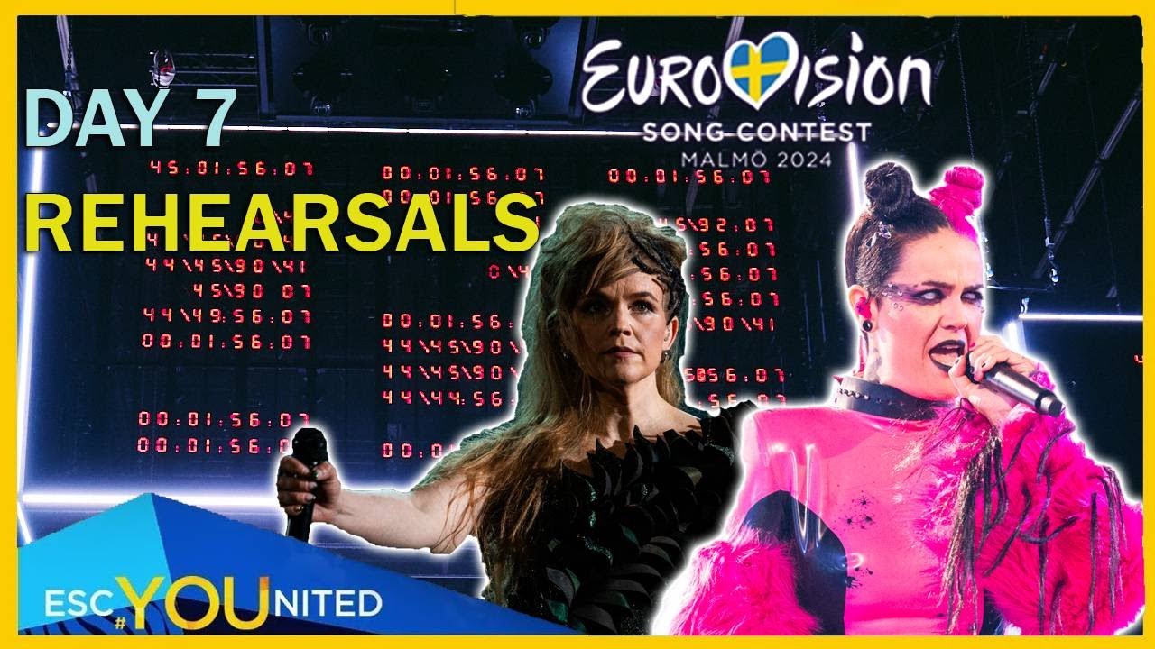Eurovision 2024 Rehearsals - Day 7 Round-Up Live Stream - YouTube