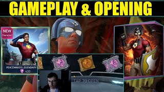 PEACEMAKER Chest Opening & Gameplay Injustice 2 Mobile