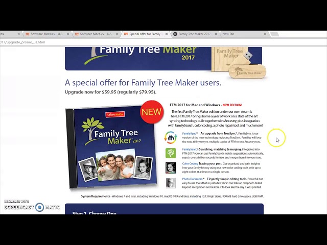 was family tree maker discontinued