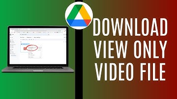 How To Download View Only Video File From Google Drive In (2025) | Google Drive Tutorial